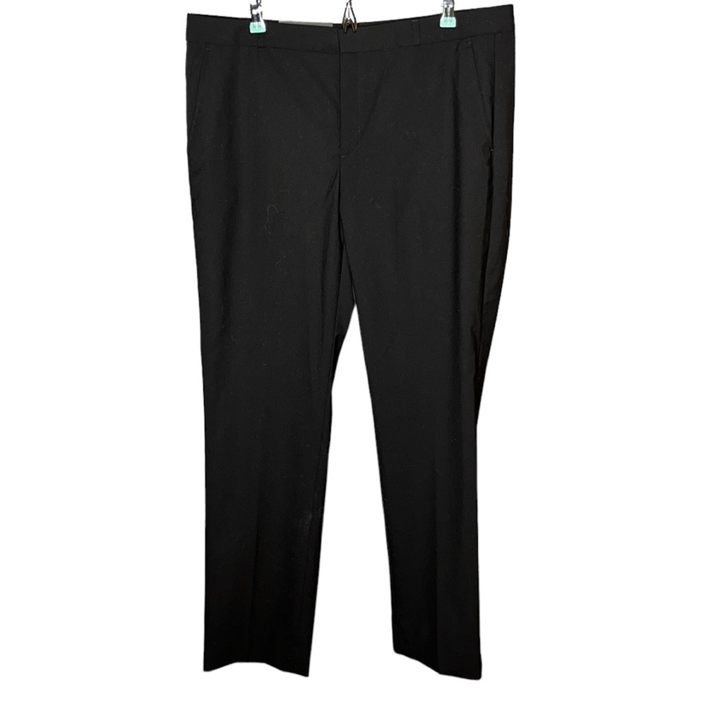 Banana Republic Ryan-Fit Lightweight‎ Wool Pant, Black Size 16L